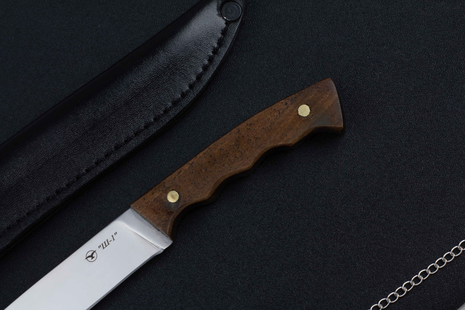 Нож Ш-1 65Х13/клепанный Беркут Кизляр