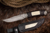 Нож Клык-2 дамаск Адамов