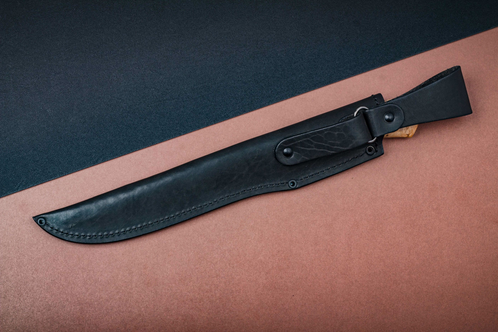 Нож Филейный дамаск карельская береза Марушина