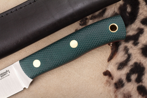 Нож ТКК N690 изумруд конвекс Южный Крест