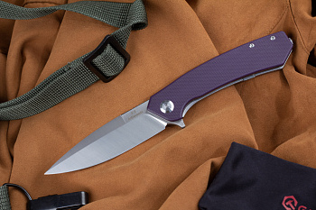 Нож adimanti by Ganzo (Skimen design) фиолетовый