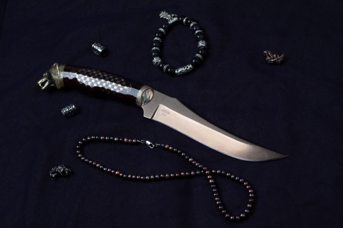 Нож Акела D2  унцукульская насечка Кизляр