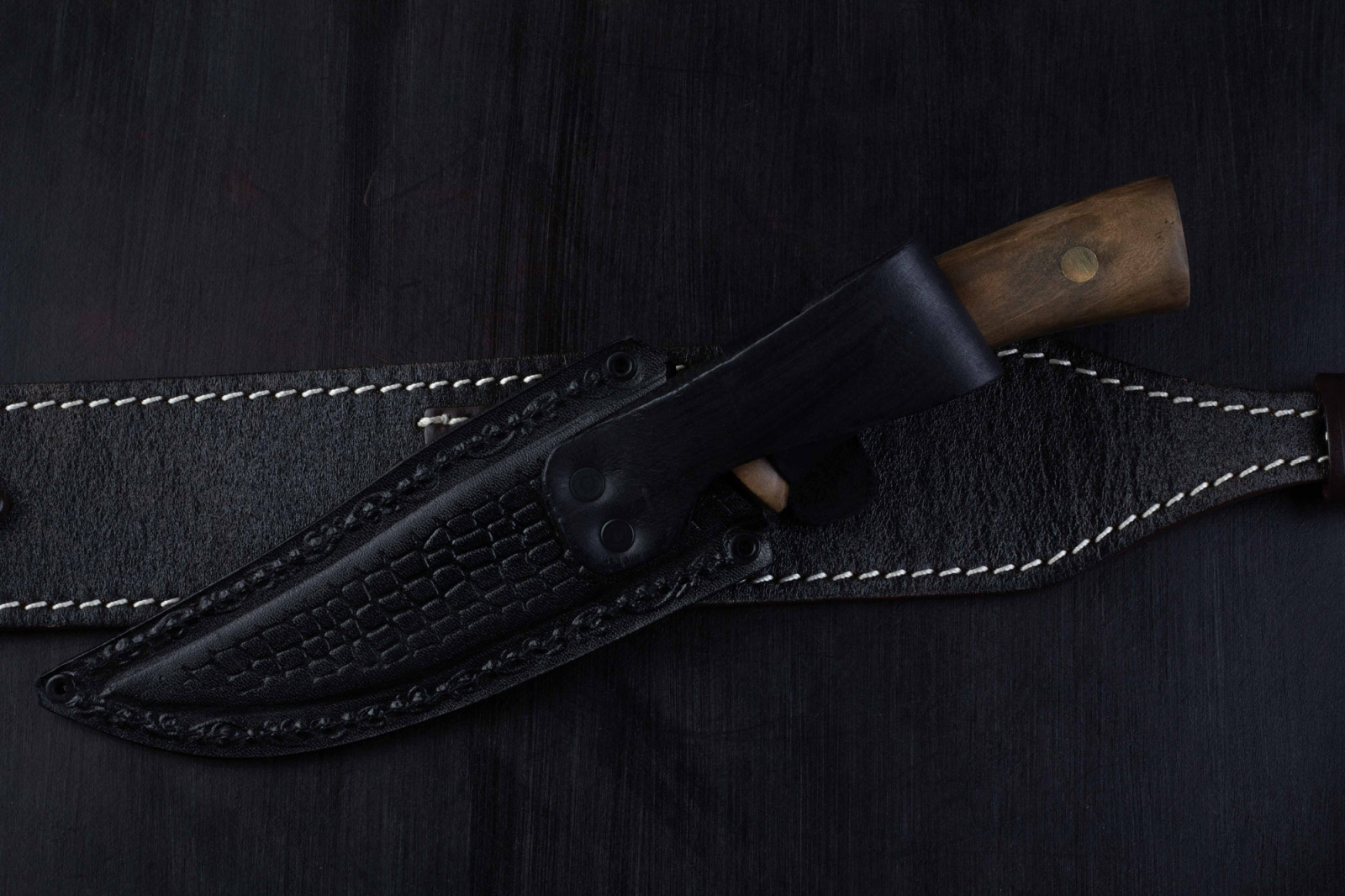 Нож Пума 65х13 клепанный Беркут Нож Пума 65х13 клепанный Беркут