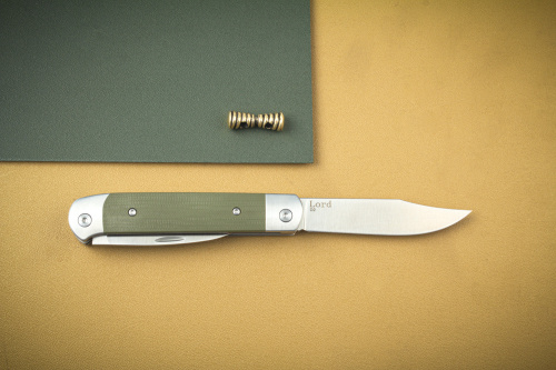 Нож складной Lord D2 G10 хаки Кизляр