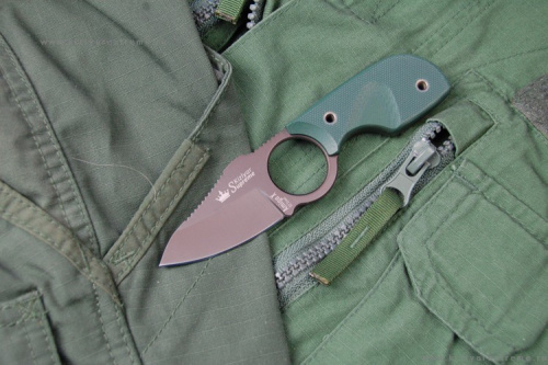 Нож шейный Amigo X D2 GT Gray