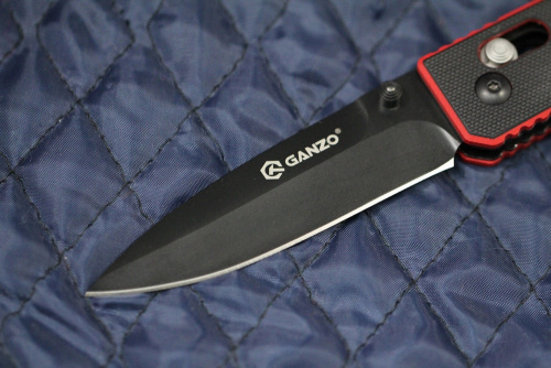 Нож Ganzo G746-3 черно-красный