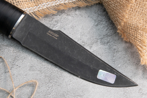 Нож Ш-5 Барс Черный/Кожа Нож Ш-5 Барс Черный/Кожа