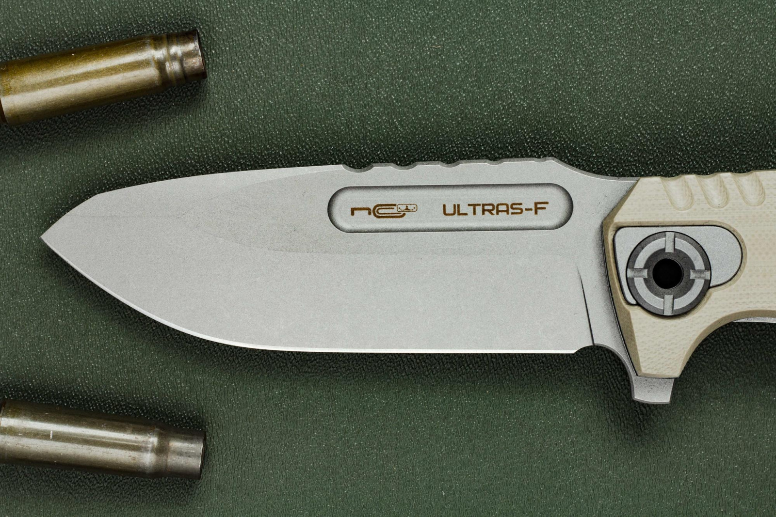 Нож складной ULTRaS-F Stonewash Tan