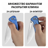 Складной нож CIVIVI Hyperpulse satin сталь 14C28N, рукоять Blue Aluminum