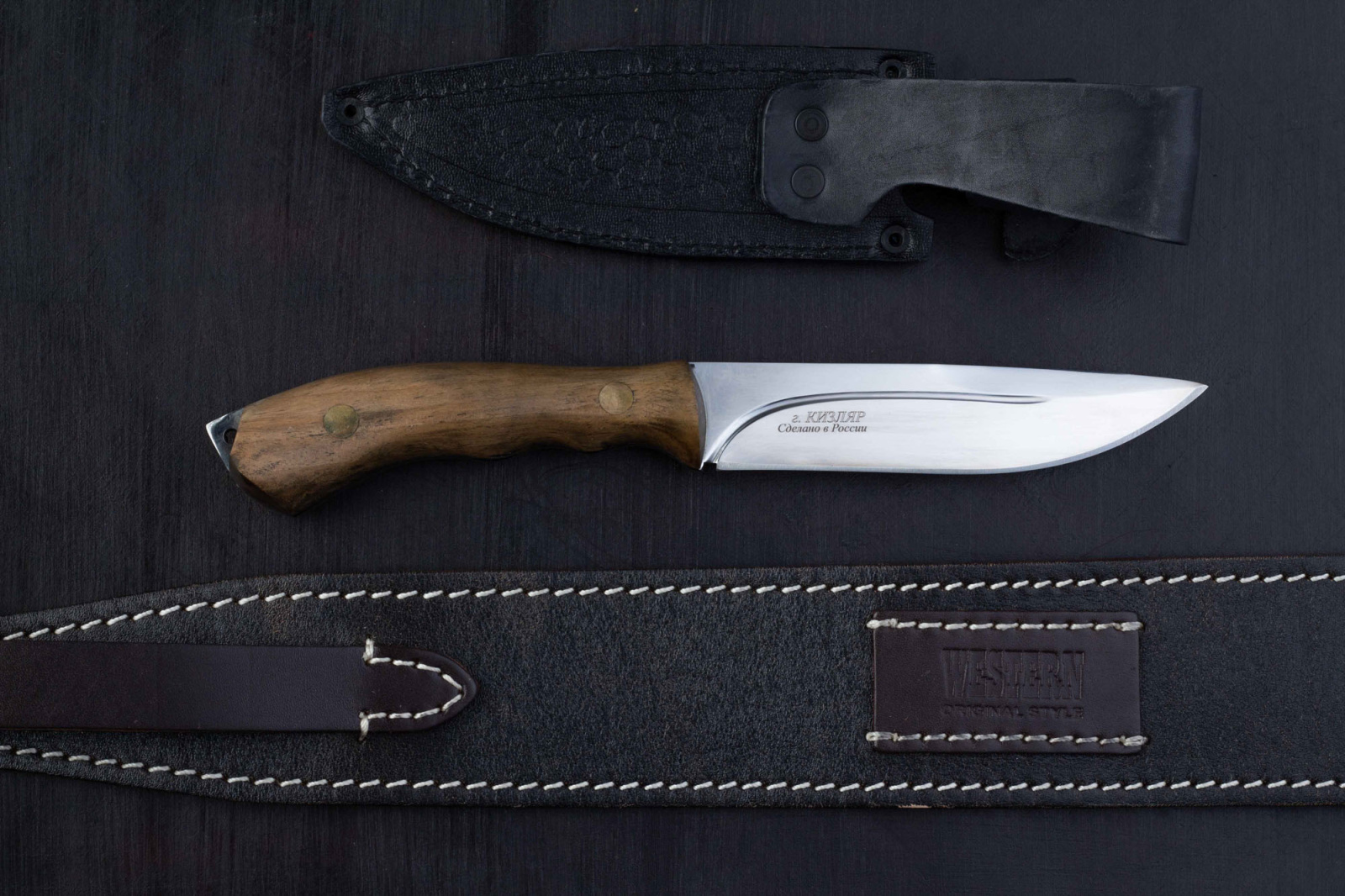 Нож Енот - 65Х13/орех Беркут Кизляр Нож Енот - 65Х13/орех Беркут Кизляр