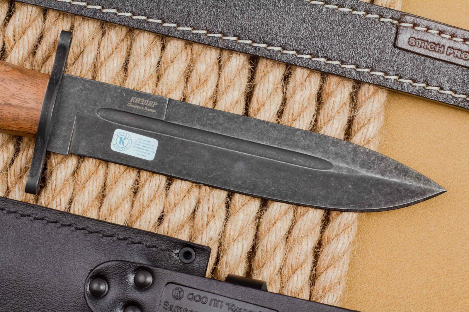 Нож Самсонов Черный