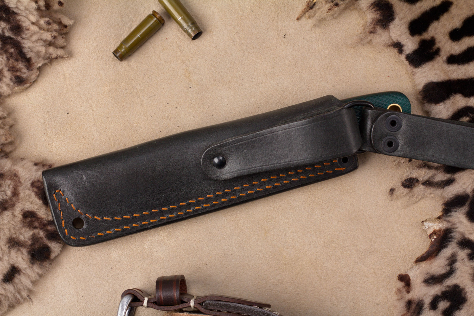 Нож Caribou CPR изумруд конвекс Южный Крест