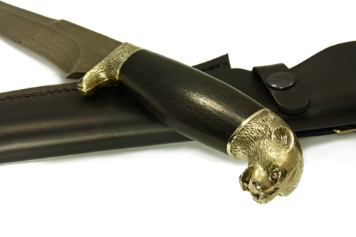 Нож Коготь Сталь Дамаск Нож Коготь Сталь Дамаск