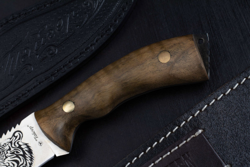 Нож Тайгер - 65Х13/орех Беркут Кизляр