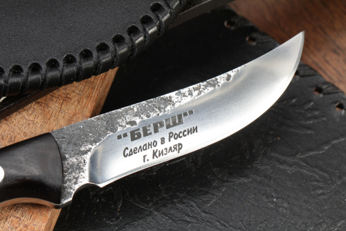 Нож Берш Х12МФ/граб клепанный Блажко