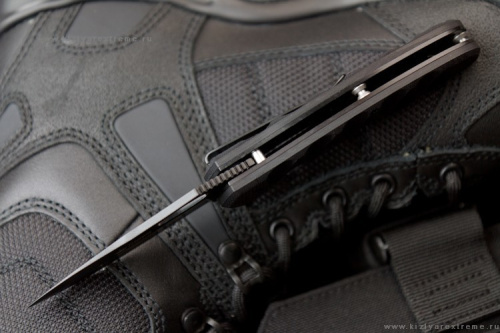 Нож Hero 440C Black Titanium