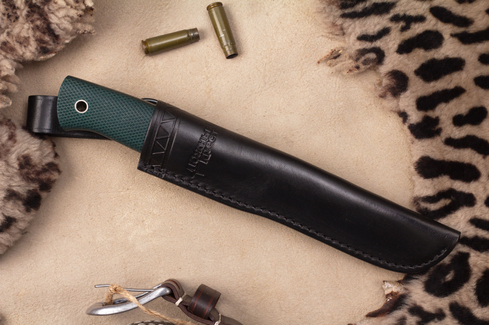 Нож Норт Эксперт CPR изумруд конвекс Южный Крест