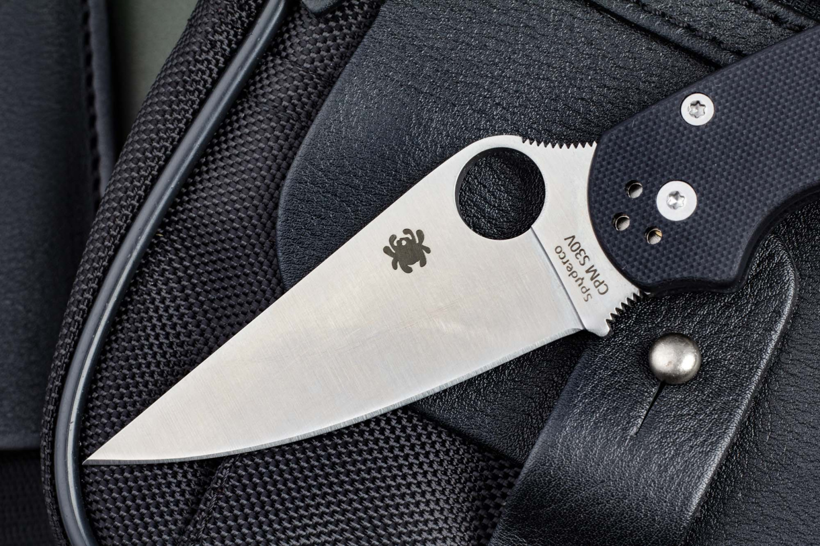 Нож Paramilitary 2 CH black Spyderco