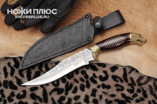 Нож Дракон Сталь Х12МФ Граб Унцукульская насечка Нож Дракон Сталь Х12МФ Граб Унцукульская насечка