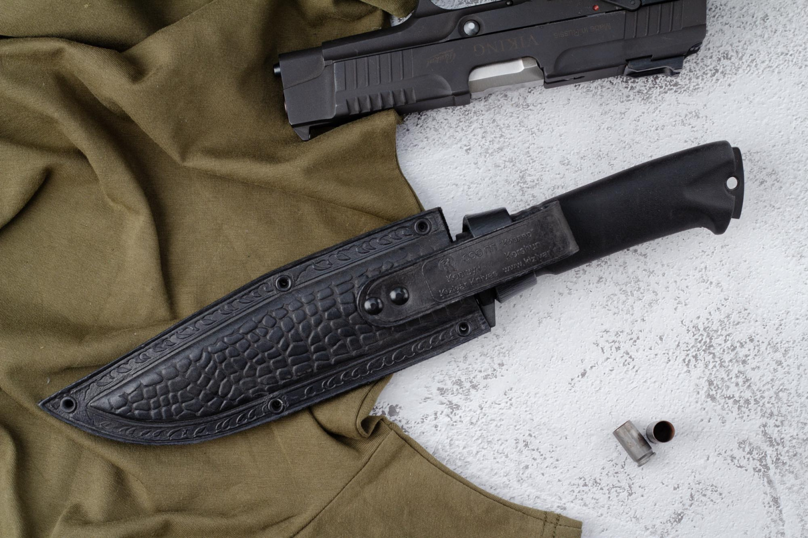 Нож Коршун с символикой Следственный комитет Нож Коршун с символикой Следственный комитет