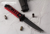 Нож складной Ронин D2 рукоять black/Red G10 НОКС