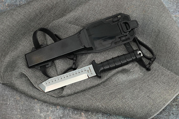 Нож водолазный HВ ножны из ударопрочной пластмасса