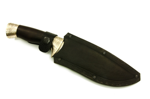 Нож Волк - граб/мельхиор Беркут Кизляр