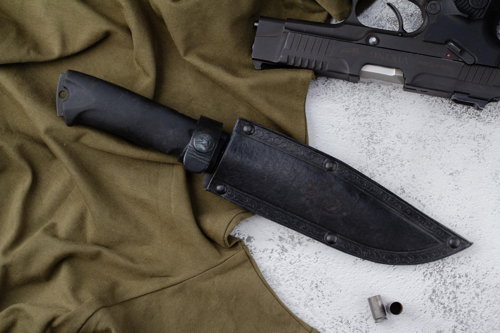 Нож Коршун с символикой Следственный комитет Нож Коршун с символикой Следственный комитет