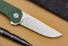 Нож QSP Osprey Satin сталь 14C28N, рукоять Green Micarta