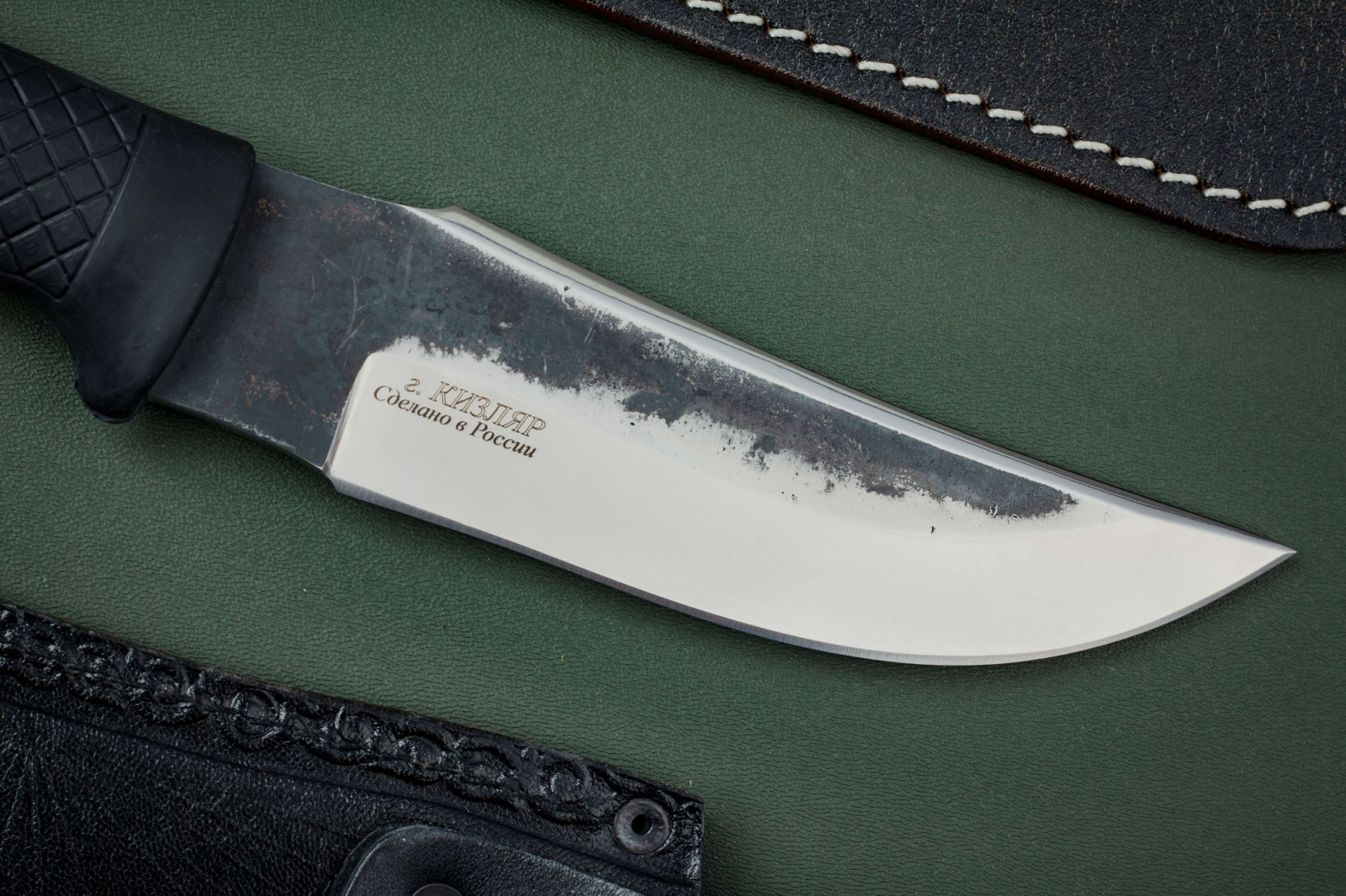 Нож Тарантул Х12МФ-резина Беркут Кизляр