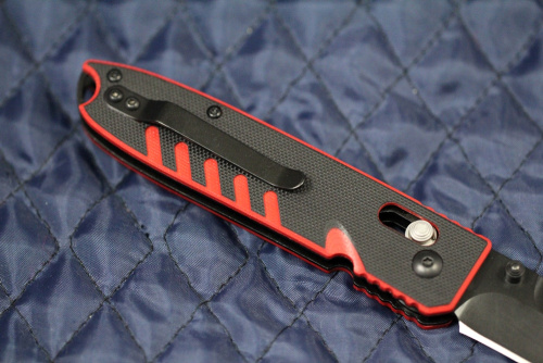 Нож Ganzo G746-3 черно-красный