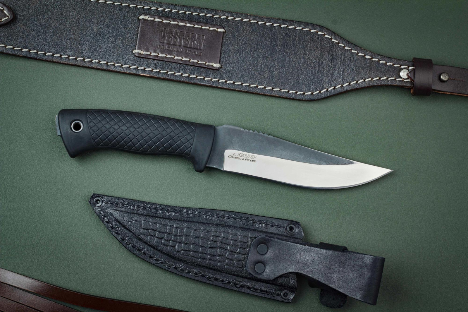 Нож Пума Х12 резина Беркут