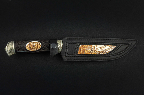 Нож Гризли дамаск Адамов