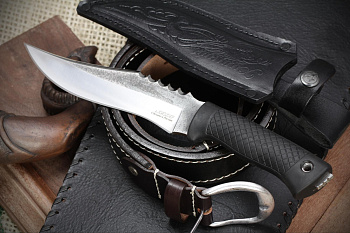 Нож Хищник - 65Х13/резина Беркут Кизляр