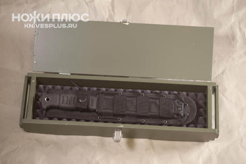 Нож Витязь MOLLE Черный Коробка Нож Витязь MOLLE Черный Коробка