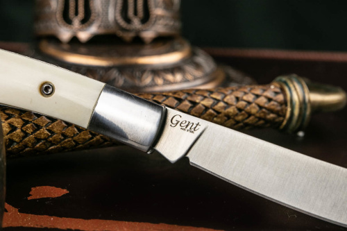 Складной нож Gent AUS-8 Satin
