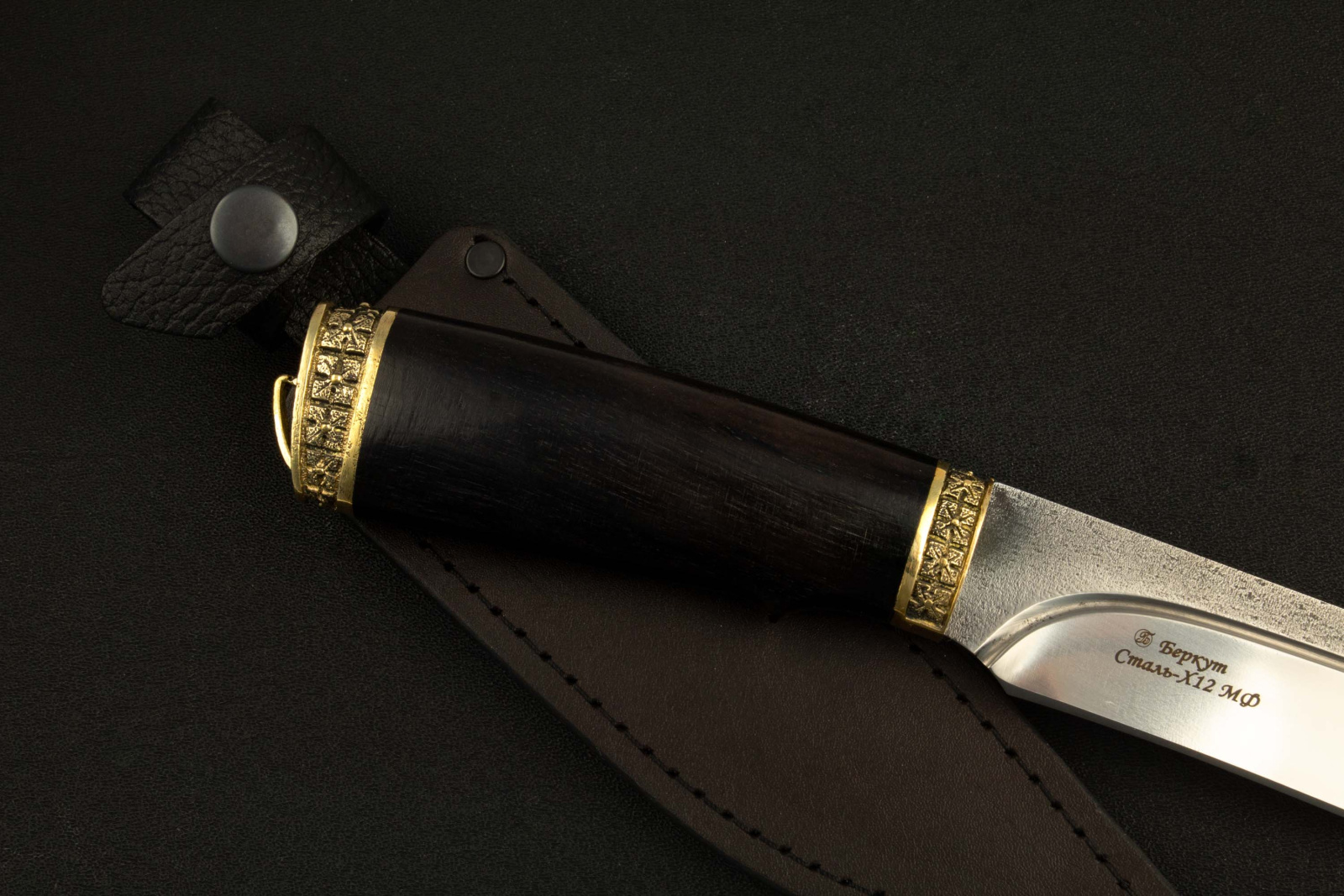 Нож Беркут м. Х12мф граб мельхиор Булат