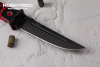 Нож складной Ронин D2 рукоять black/Red G10 НОКС