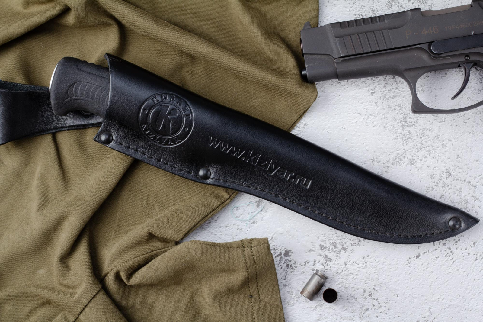 Нож Байкал-2  с символикой МВД