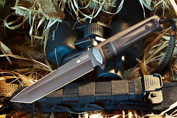 Нож  Aggressor D2 Black