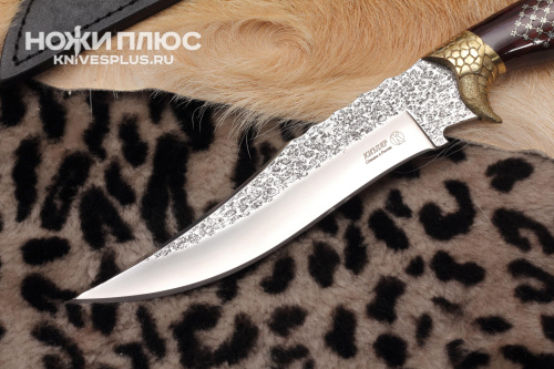 Нож Дракон Сталь Х12МФ Граб Унцукульская насечка Нож Дракон Сталь Х12МФ Граб Унцукульская насечка