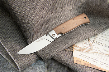 Нож складной Стерх Сталь Х12МФ Стальные притины Нож складной Стерх Сталь Х12МФ Стальные притины