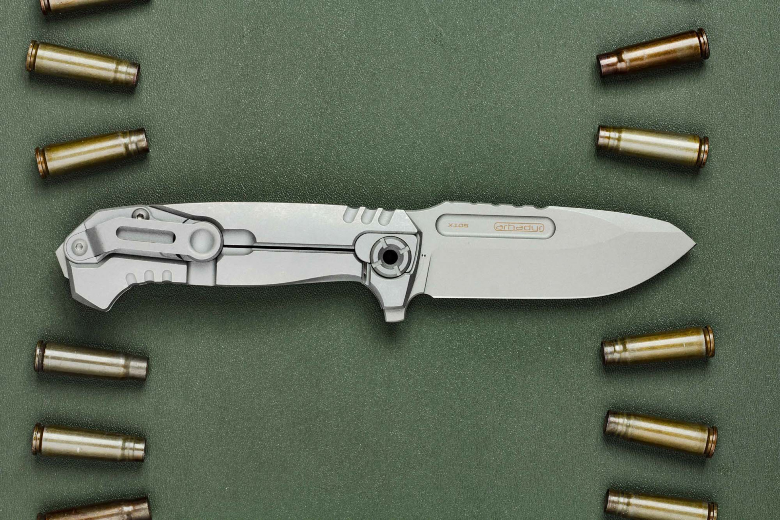 Нож складной ULTRaS-F Stonewash Tan