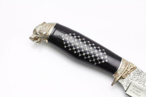 Нож Джанко Сталь Х12МФ Граб Унцукульская насечка Нож Джанко Сталь Х12МФ Граб Унцукульская насечка