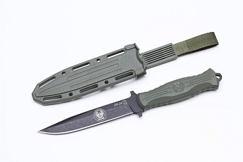 Нож НР-18 Олива с символикой Войск связи Нож НР-18 Олива с символикой Войск связи