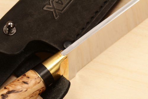 Нож Узбекский (Х12МФ, карельская берёза)