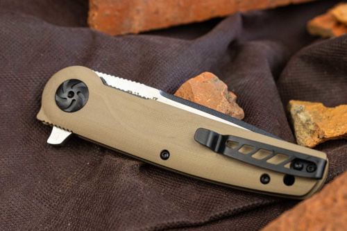 складной нож Biker Z N690 Stonewash