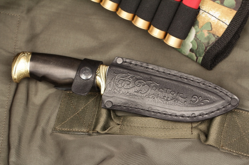 Нож Восток - 65Х13/латунь Беркут Кизляр