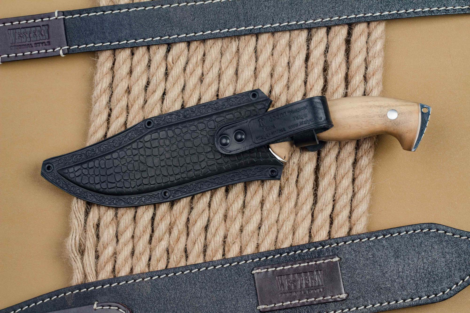 Нож Тайга Малая Художественное оформление