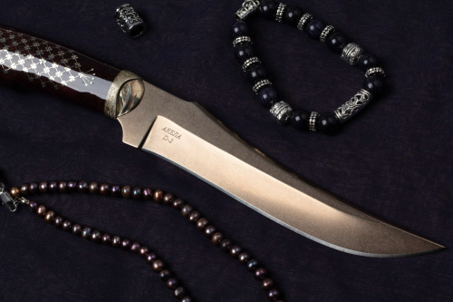 Нож Акела D2  унцукульская насечка Кизляр